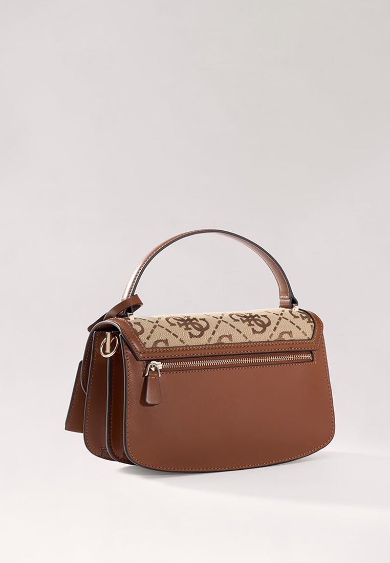 Audrey Logo Convertible Crossbody Flap