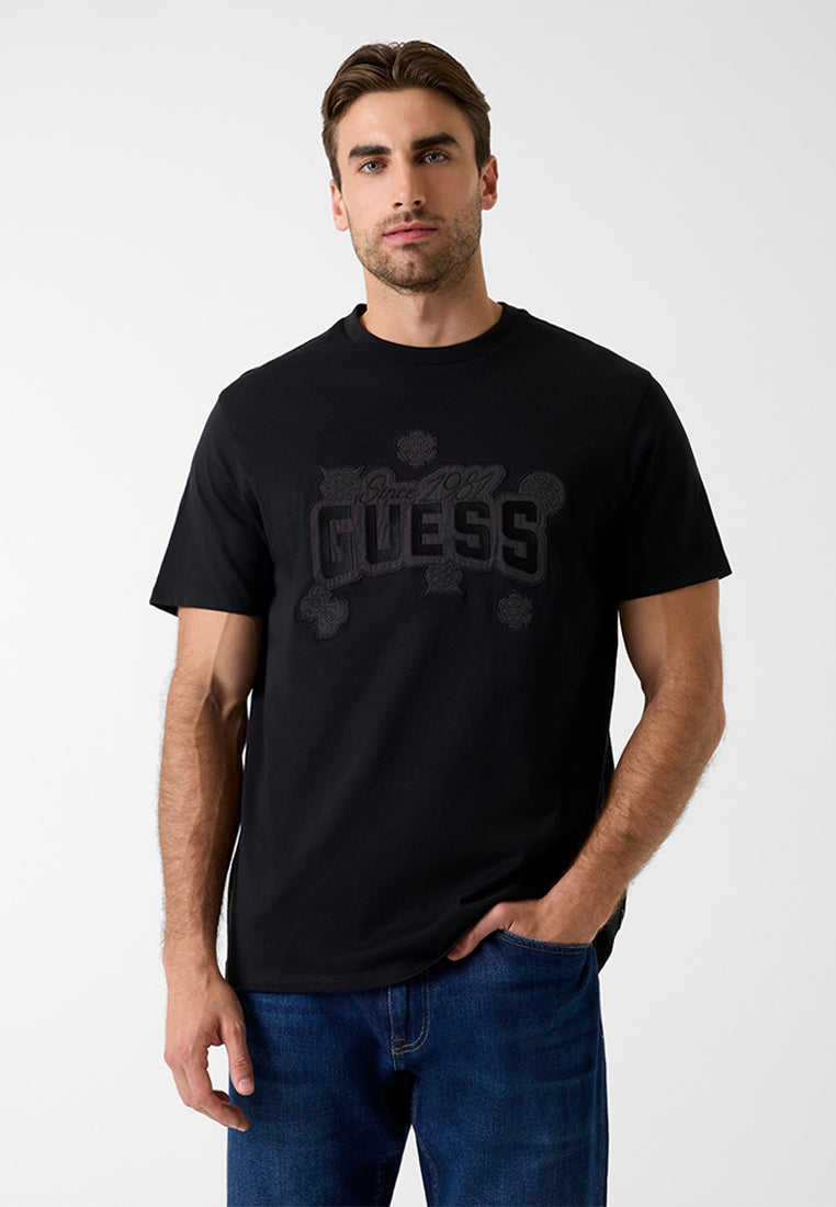Short sleeves Basic Peony Stitch Tee