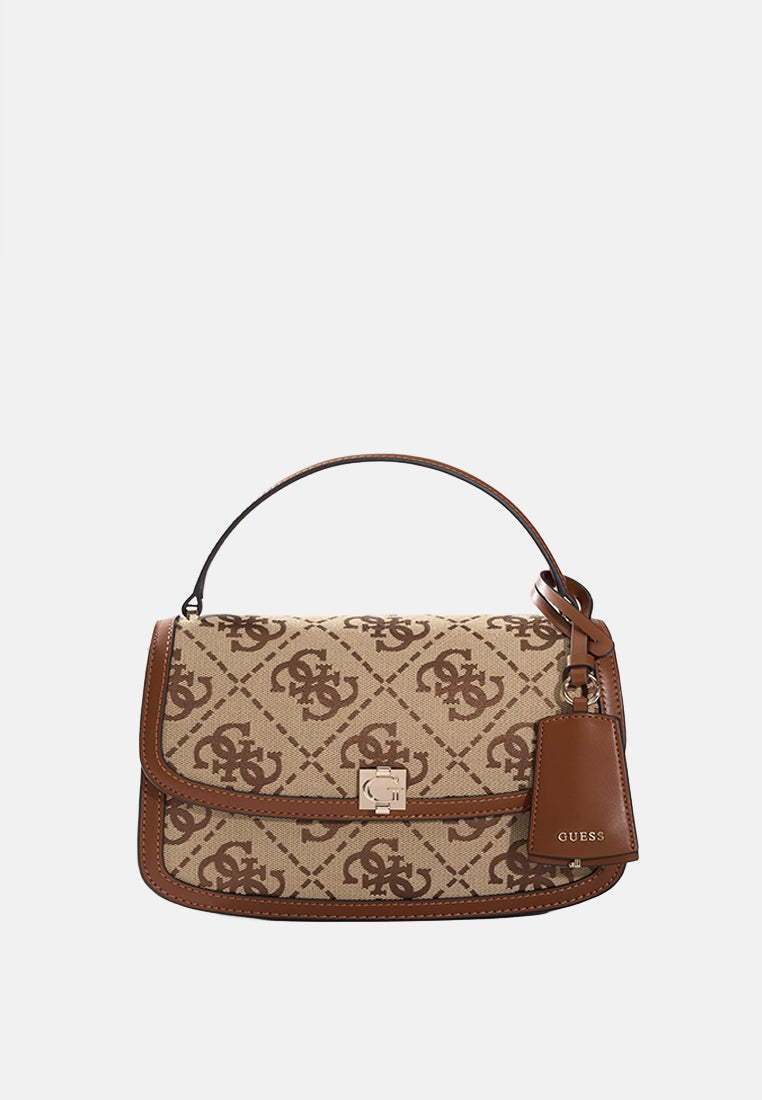 Audrey Logo Convertible Crossbody Flap