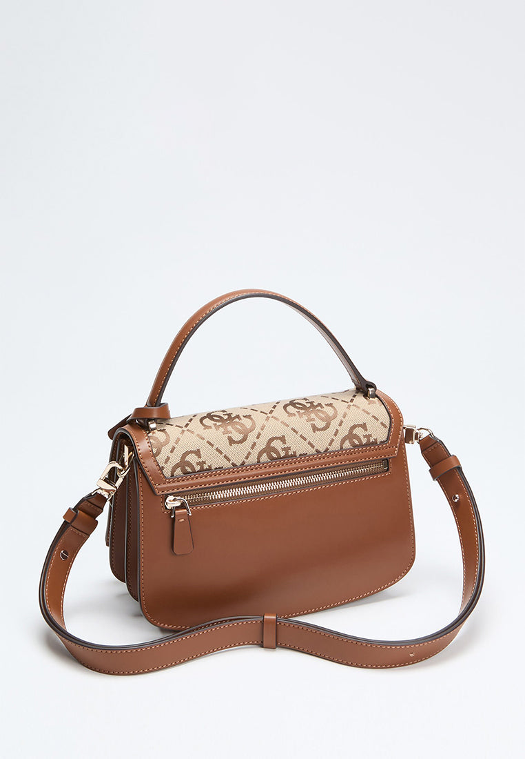 Audrey Logo Convertible Crossbody Flap