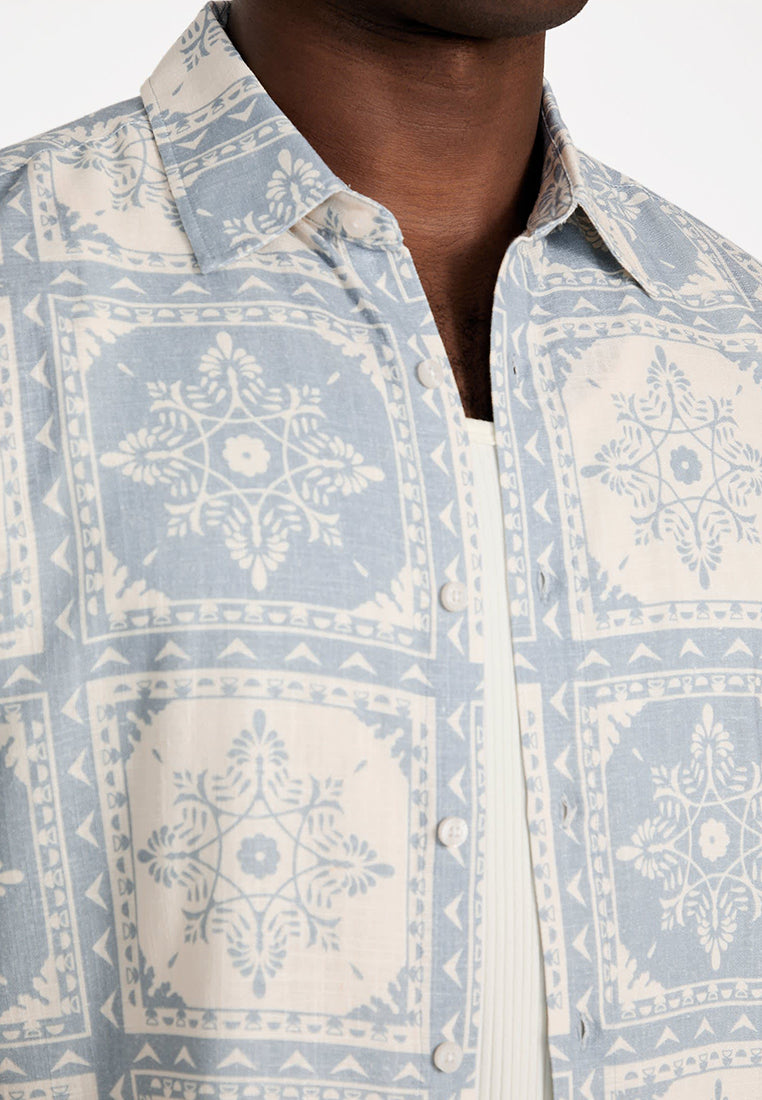 Shortsleeves Mosley Tile Print Shirt