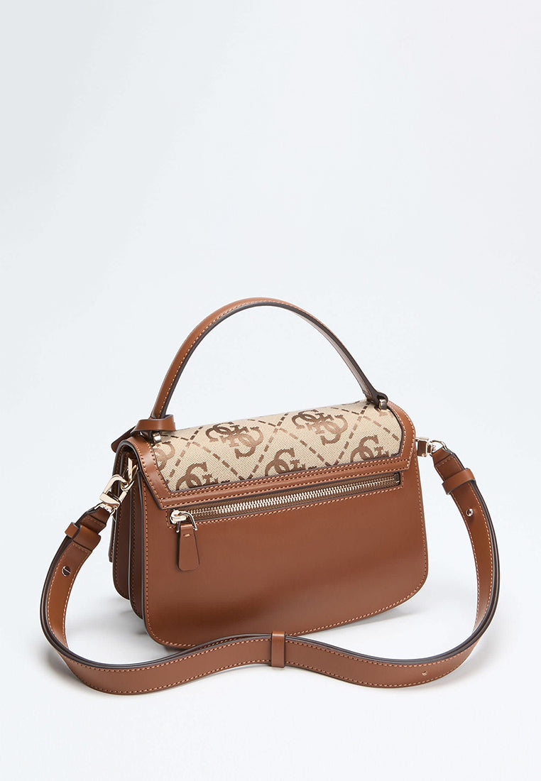 Audrey Logo Convertible Crossbody Flap