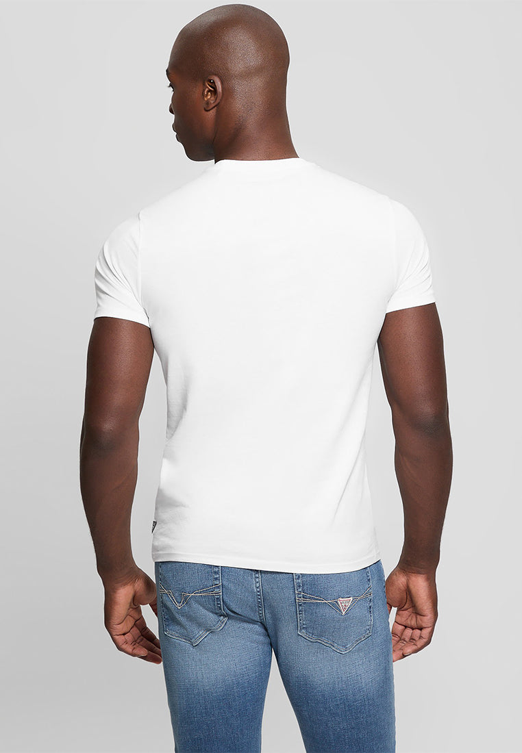 Basic Chain Triangle Logo Tee