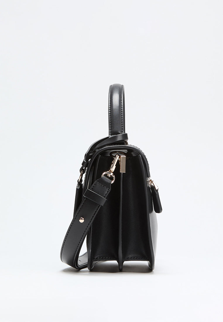 Audrey Logo Convertible Crossbody Flap