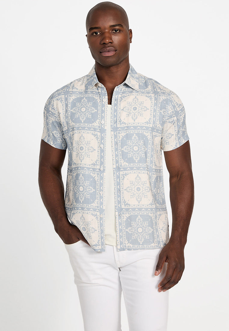 Shortsleeves Mosley Tile Print Shirt
