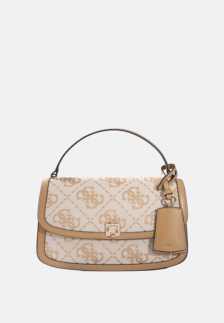 Audrey Logo Convertible Crossbody Flap