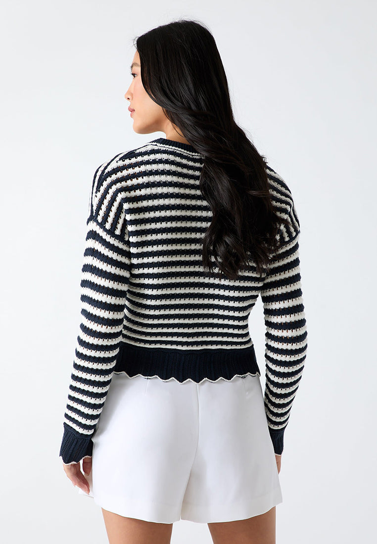 Longsleeves Vneck Amber Cardi Sweater
