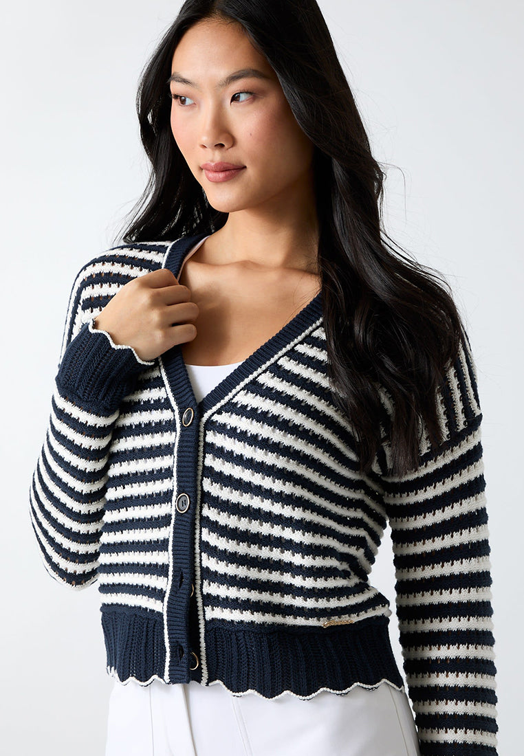 Longsleeves Vneck Amber Cardi Sweater