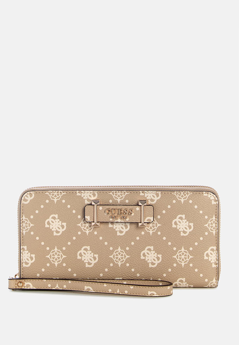 Carrie Logo Large Zip Around