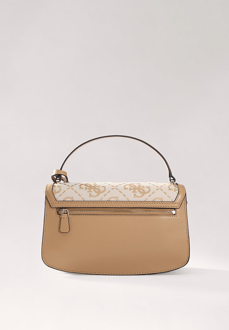 Audrey Logo Convertible Crossbody Flap