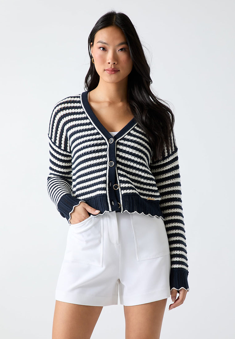 Longsleeves Vneck Amber Cardi Sweater