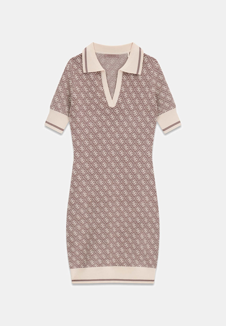 Shortsleeves Lise 4G Logo Polo Streetwear Dress