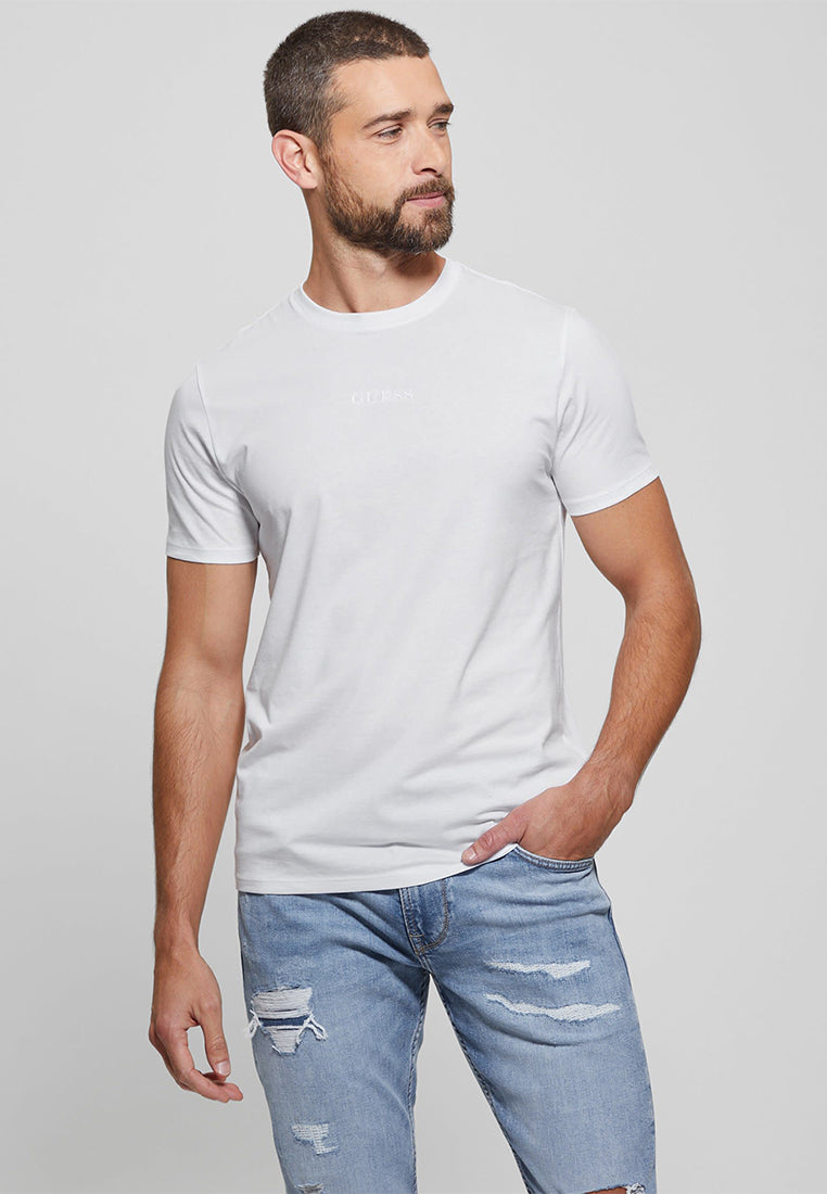 Embroidered Pima Crew