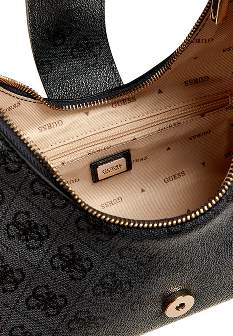 Yvonne Logo Hobo Bag