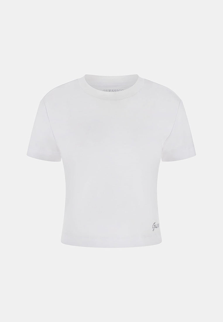 Short Sleeves Basic Mini Logo Tee