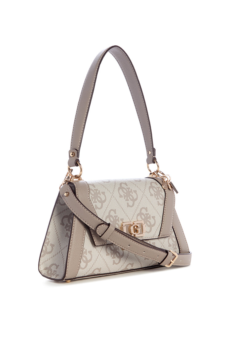 Karnilla Logo Flap Shoulder Bag