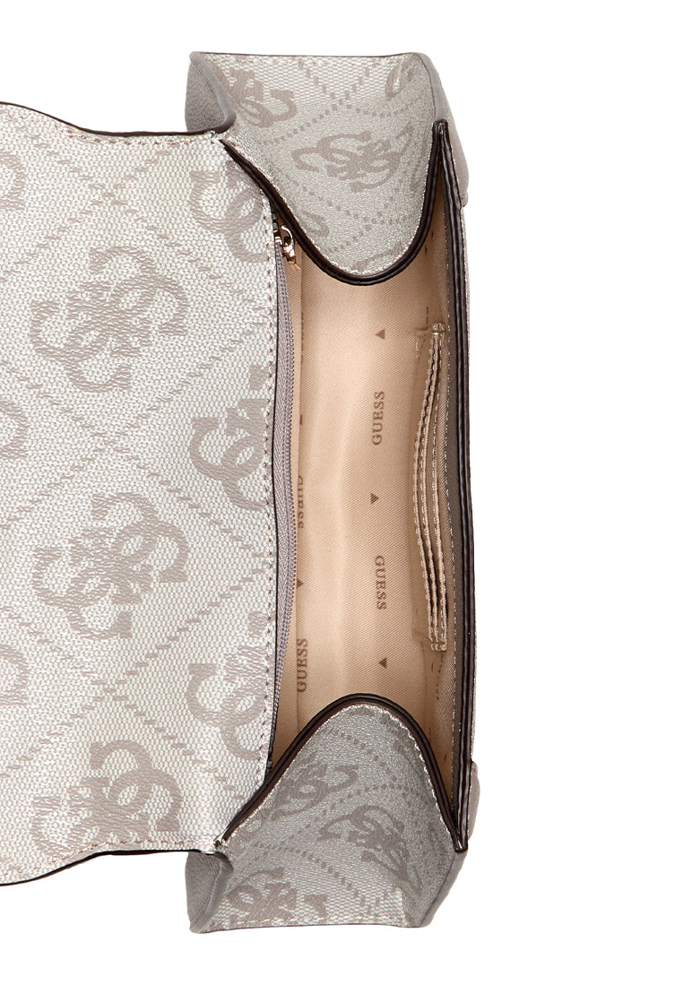 Karnilla Logo Flap Shoulder Bag