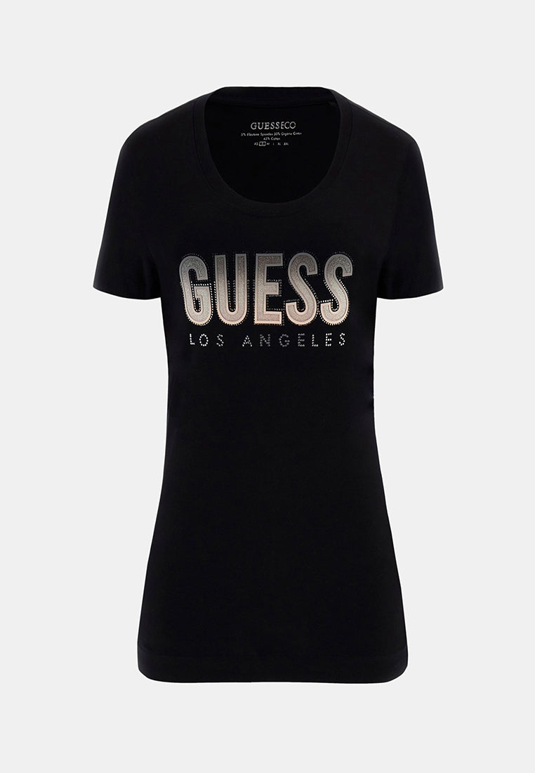 Glitter Degrade Logo Tee