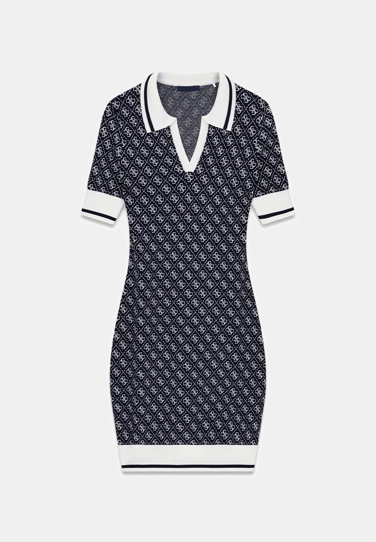 Shortsleeves Lise 4G Logo Polo Streetwear Dress