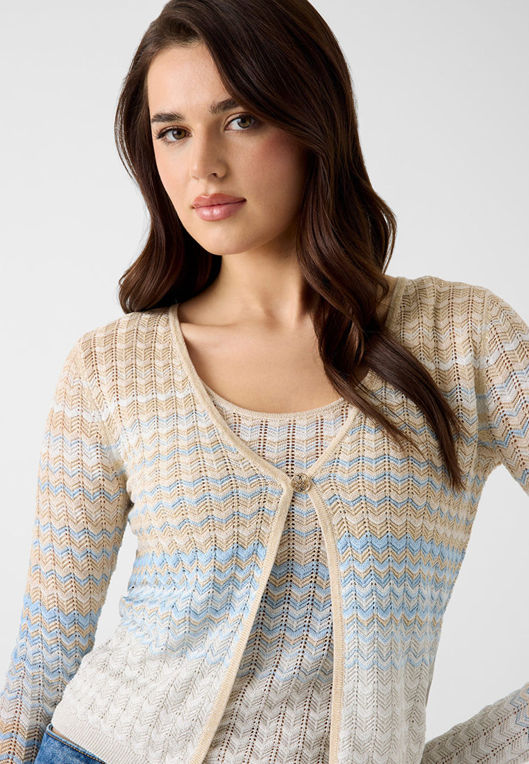 Longsleeves Rosalyn Cover Shoulder Sweater