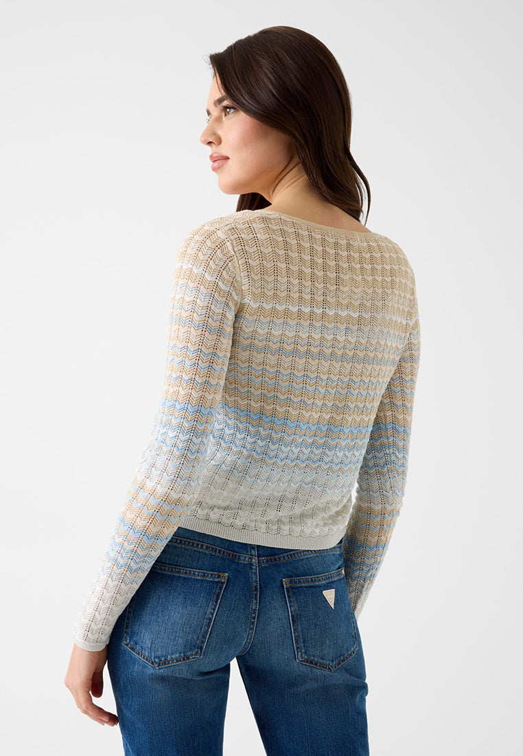 Longsleeves Rosalyn Cover Shoulder Sweater