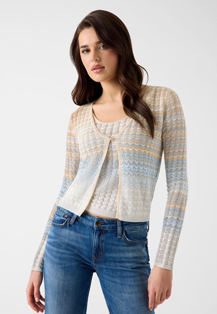 Longsleeves Rosalyn Cover Shoulder Sweater
