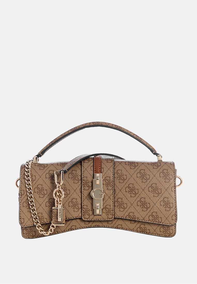 Yvonne Logo Mini Top Handle Flap