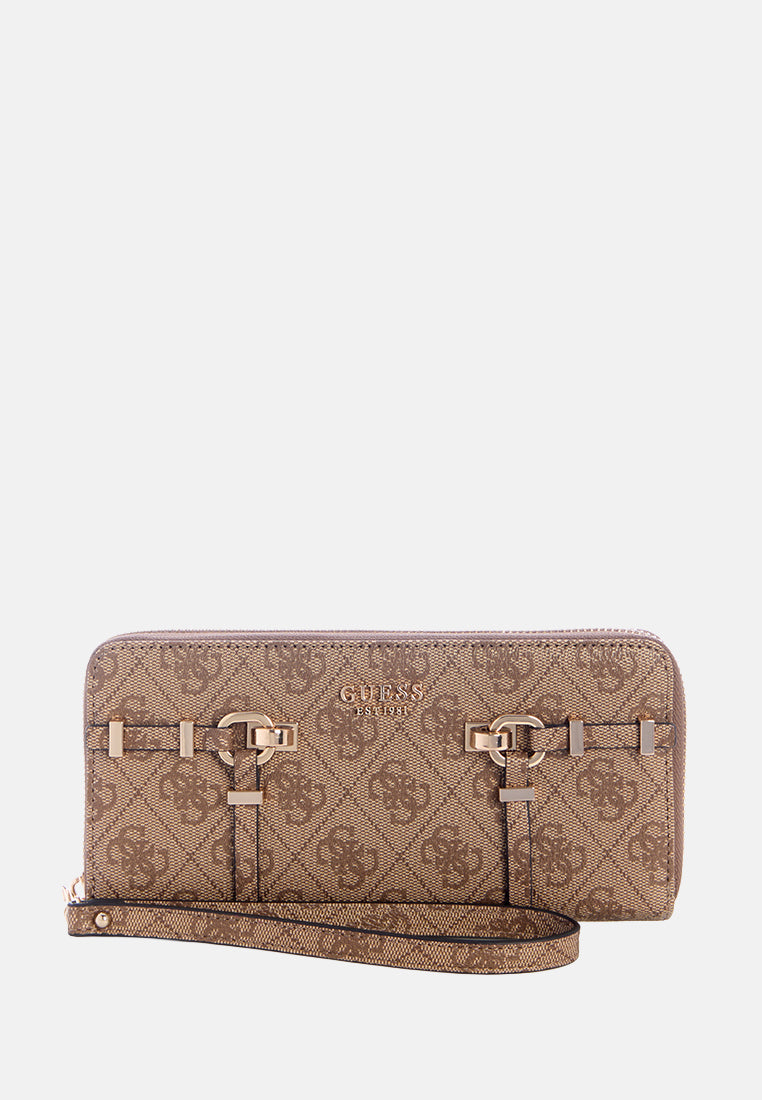 Leona Logo Sling Large Zip Around