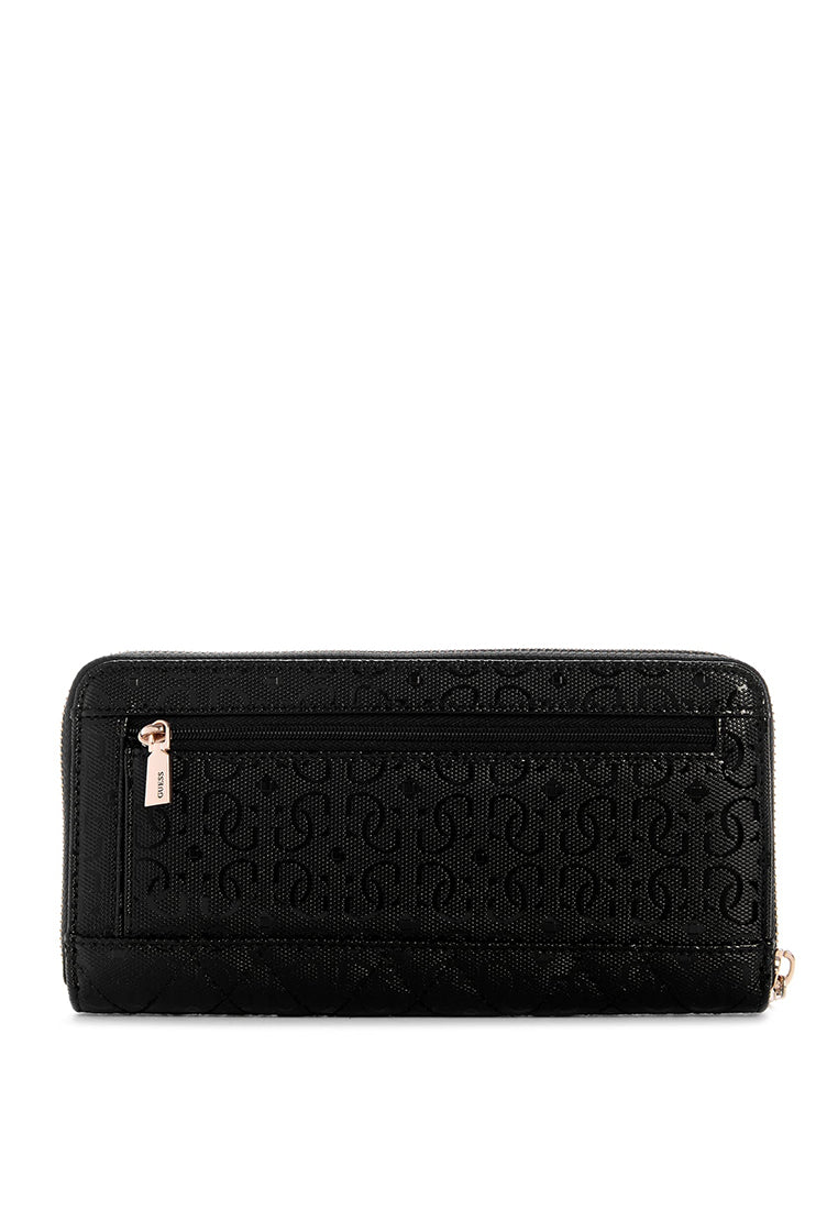 Isemay Large Zip Around Wallet