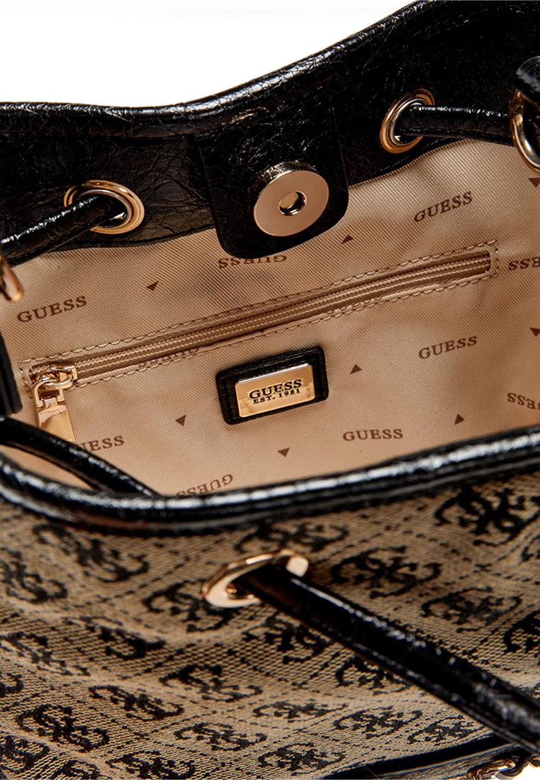 Samantha Mini Drawstring Bucket Bag