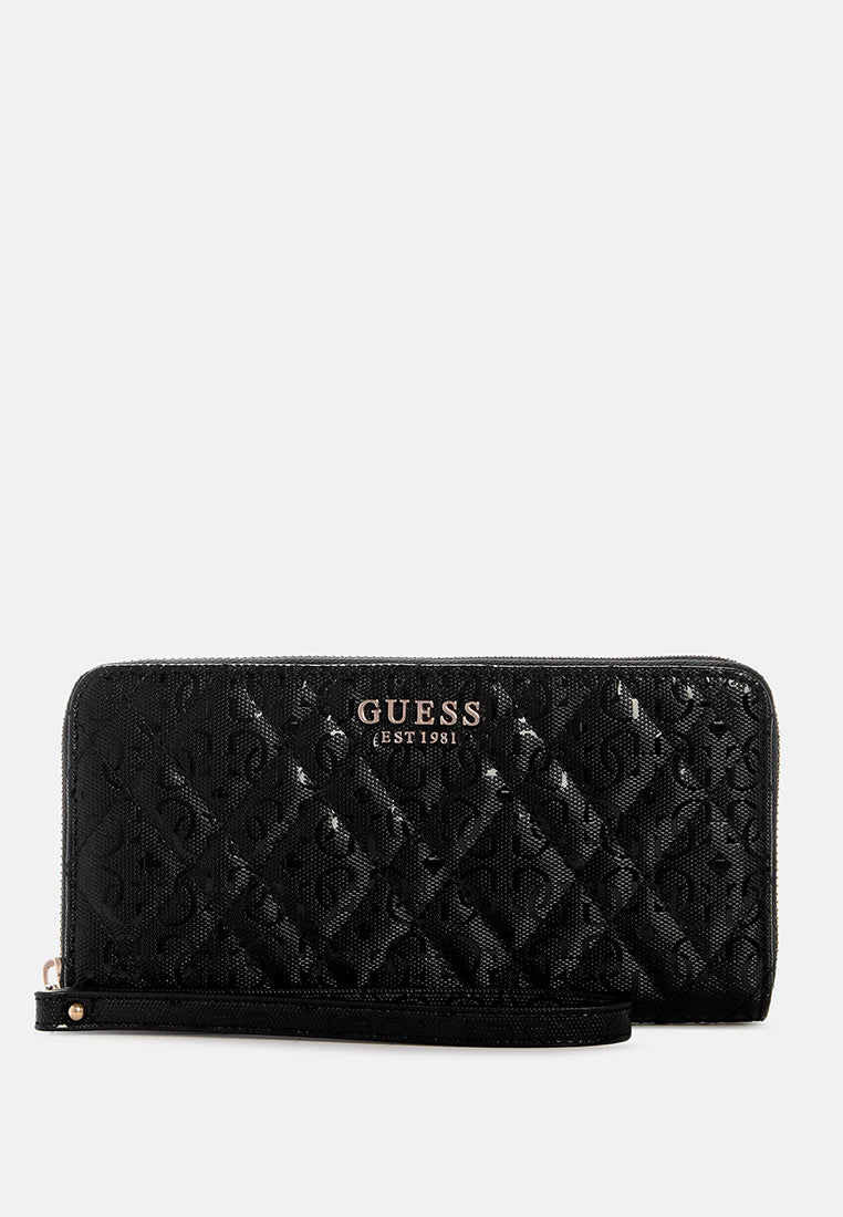 Isemay Large Zip Around Wallet