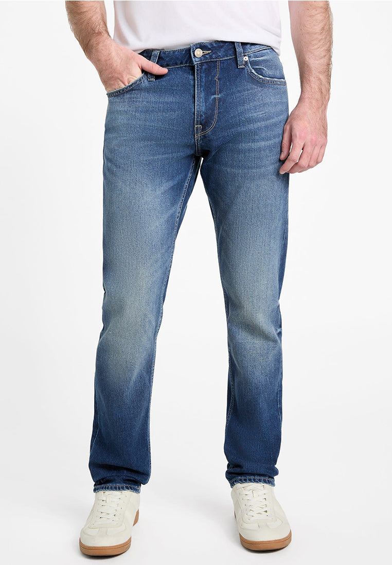 Eco Finnley Mid-Rise Tapered Jeans