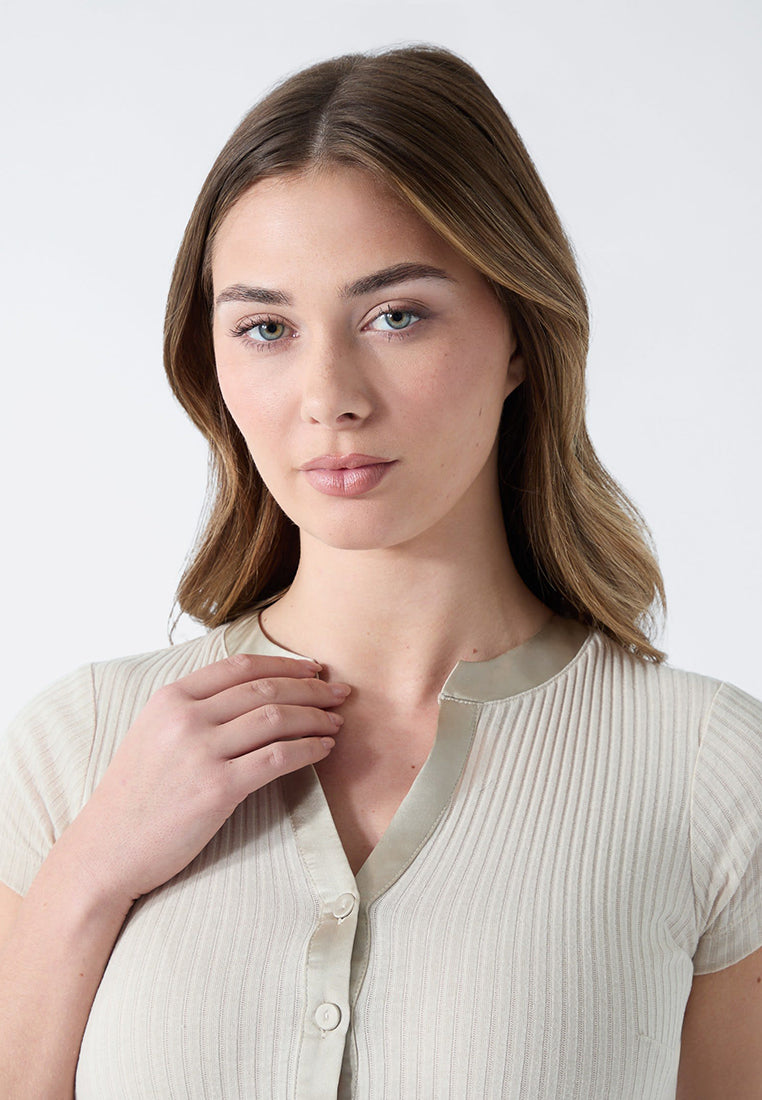 Shortsleeves Charline Serafino Top