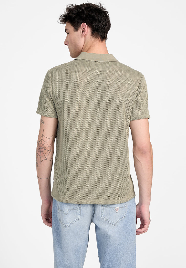 Dario Knit Textured Polo