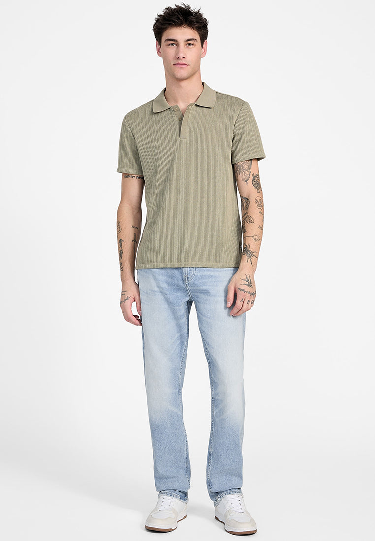 Dario Knit Textured Polo