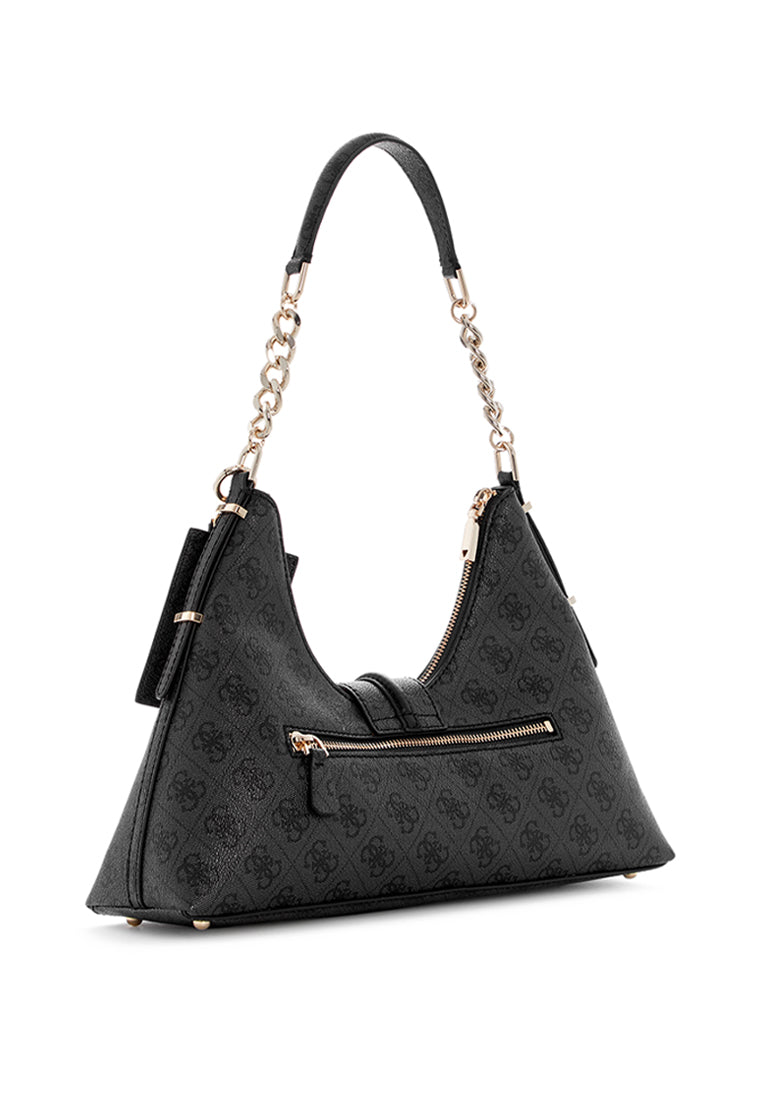 Yvonne Logo Hobo Bag