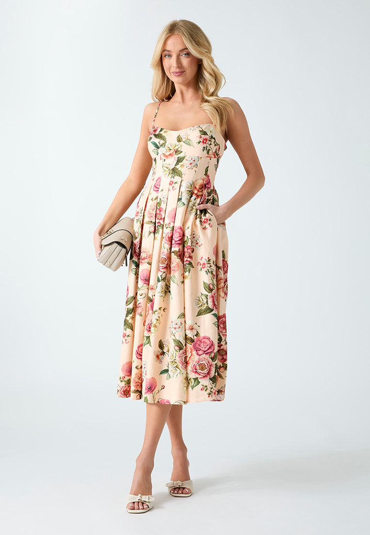 Sleeveless Bria Linen Dress