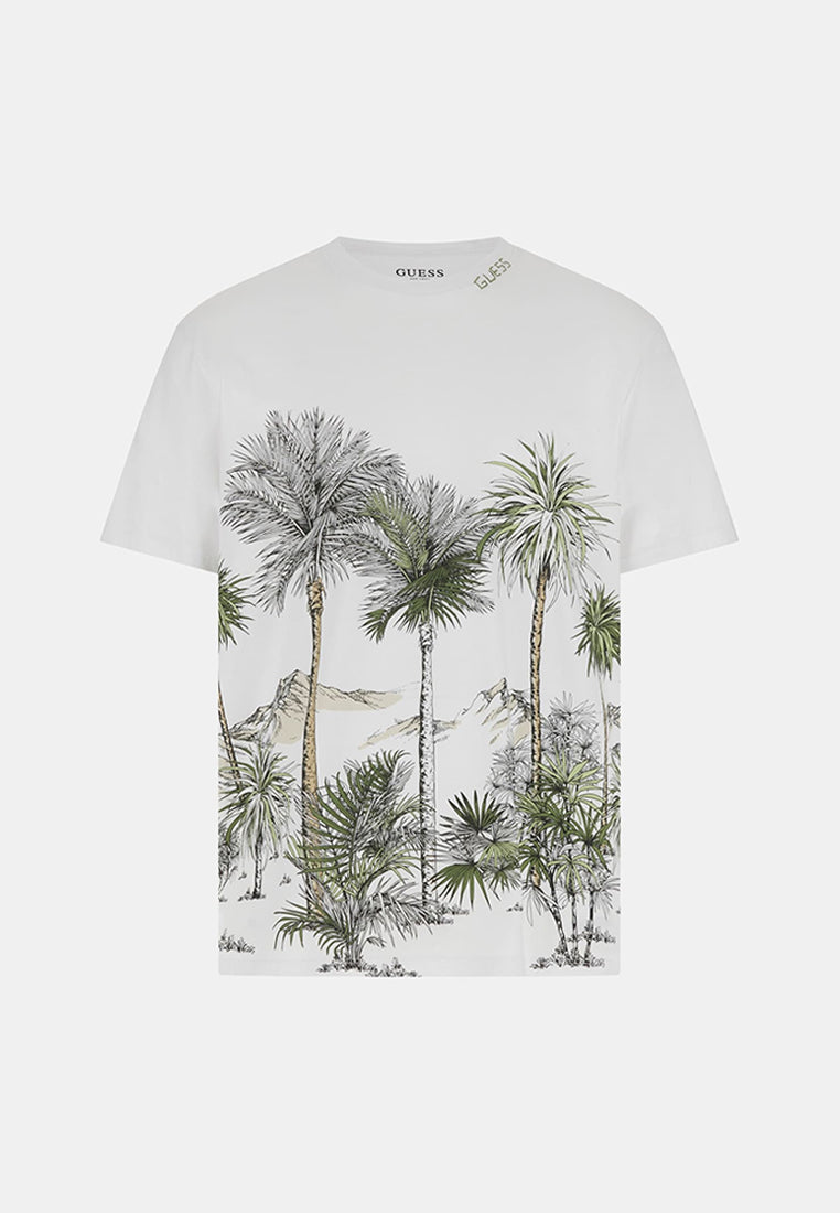 Shortsleeves Basic Urban Palm Tree Tee