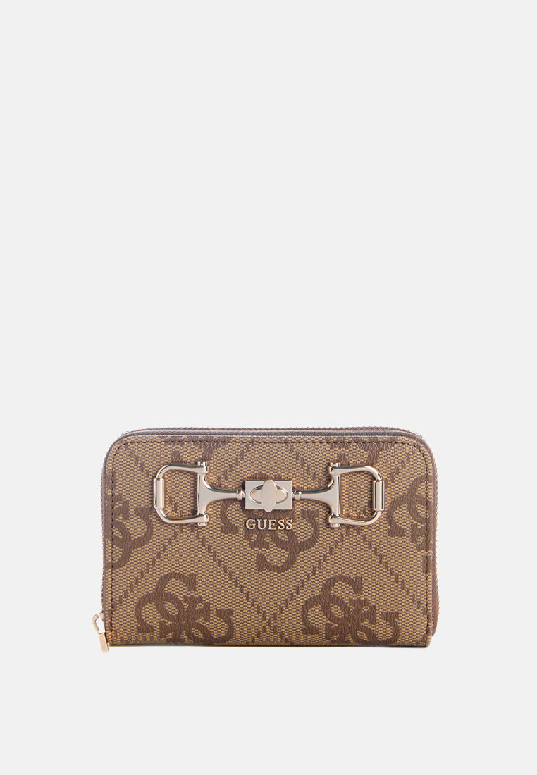 Janie Logo Med Zip Around