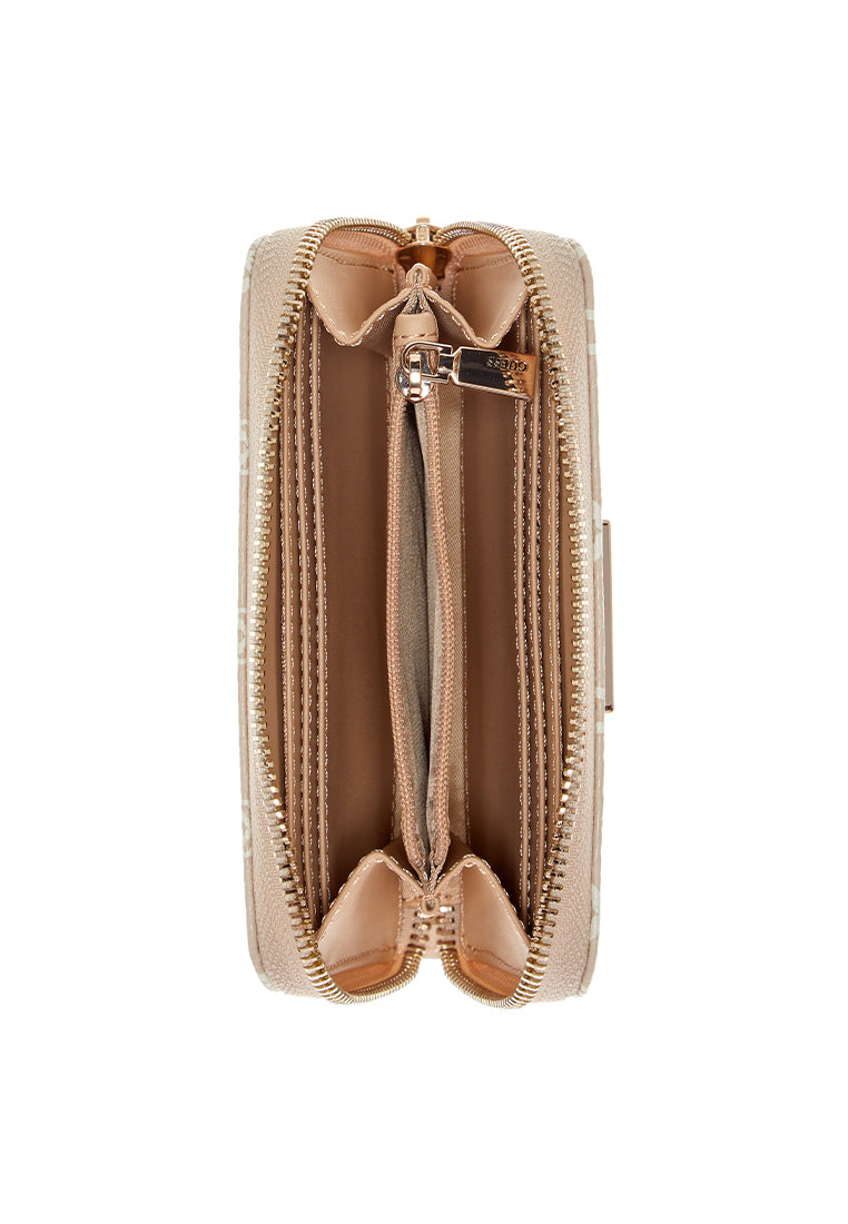 Janie Logo Med Zip Around