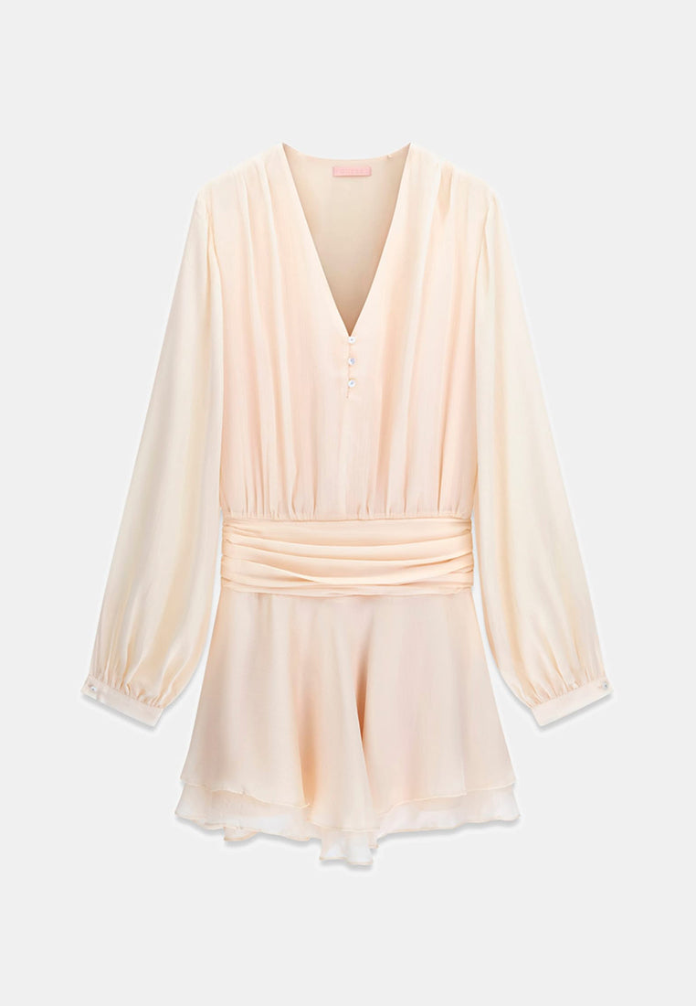 Longsleeves Magali Flare Mini Dress