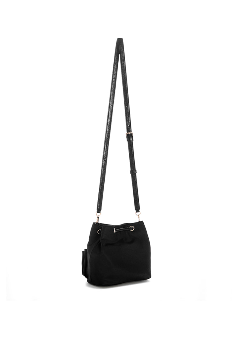 Theodora Drawstring Bucket Bag