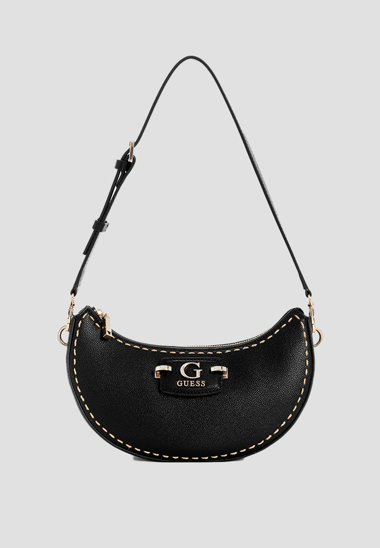 Nastra Top Zip Shoulder Bag