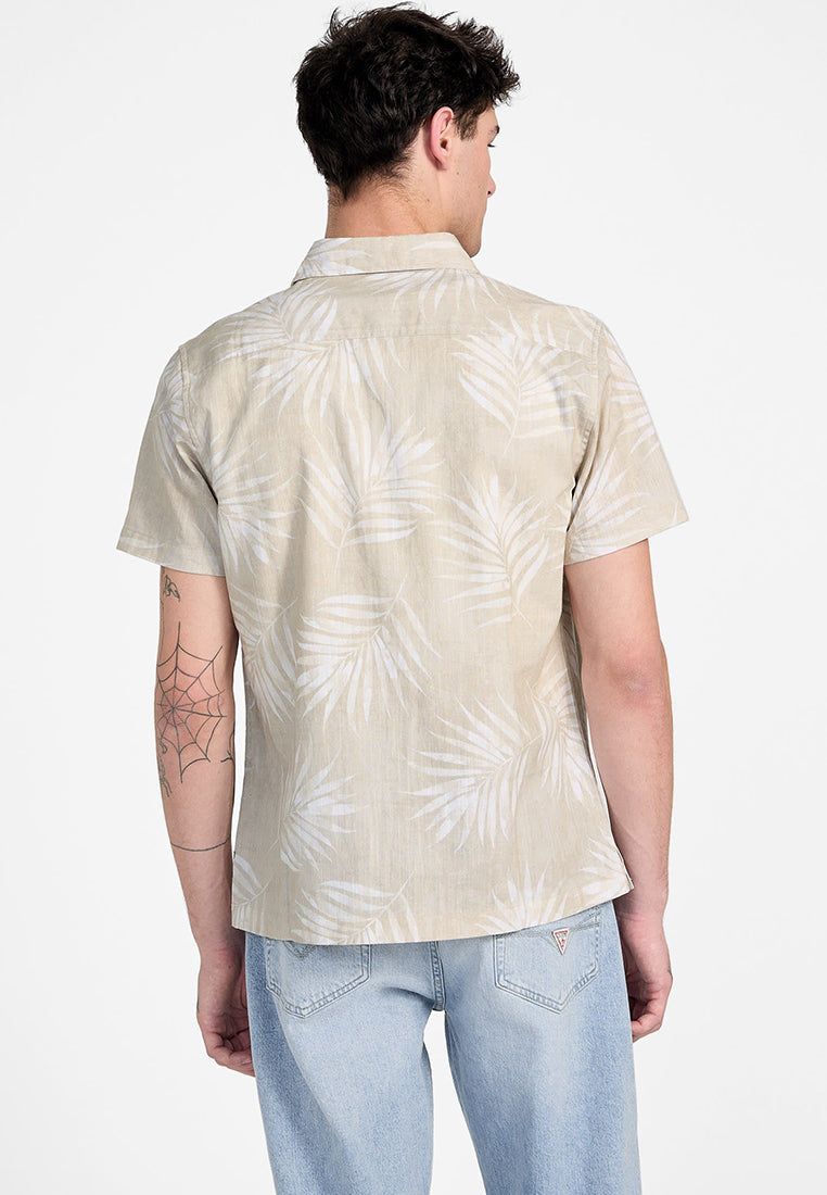 Slub Woven Palm Shirt