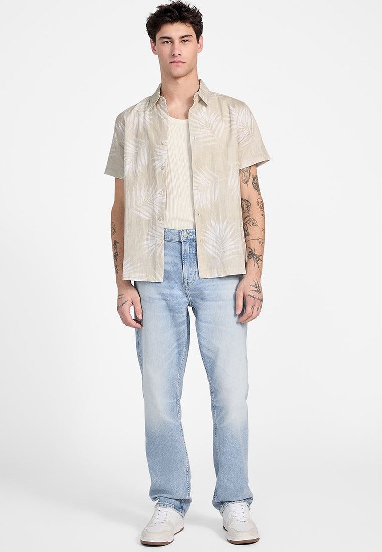 Slub Woven Palm Shirt