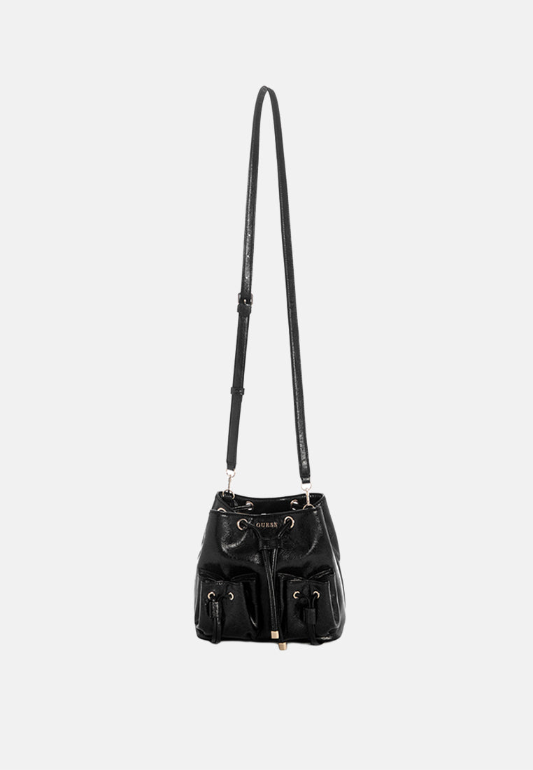 Theodora Drawstring Bucket Bag