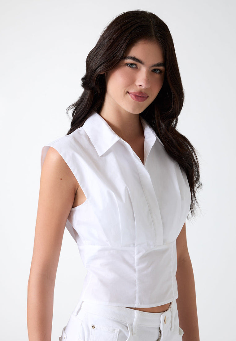 Sleeveless Cherry Top