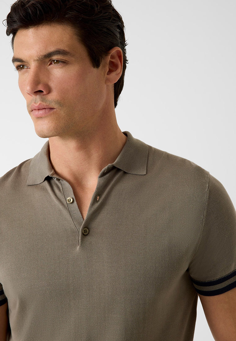 Larry Polo Shortsleeves Sweater