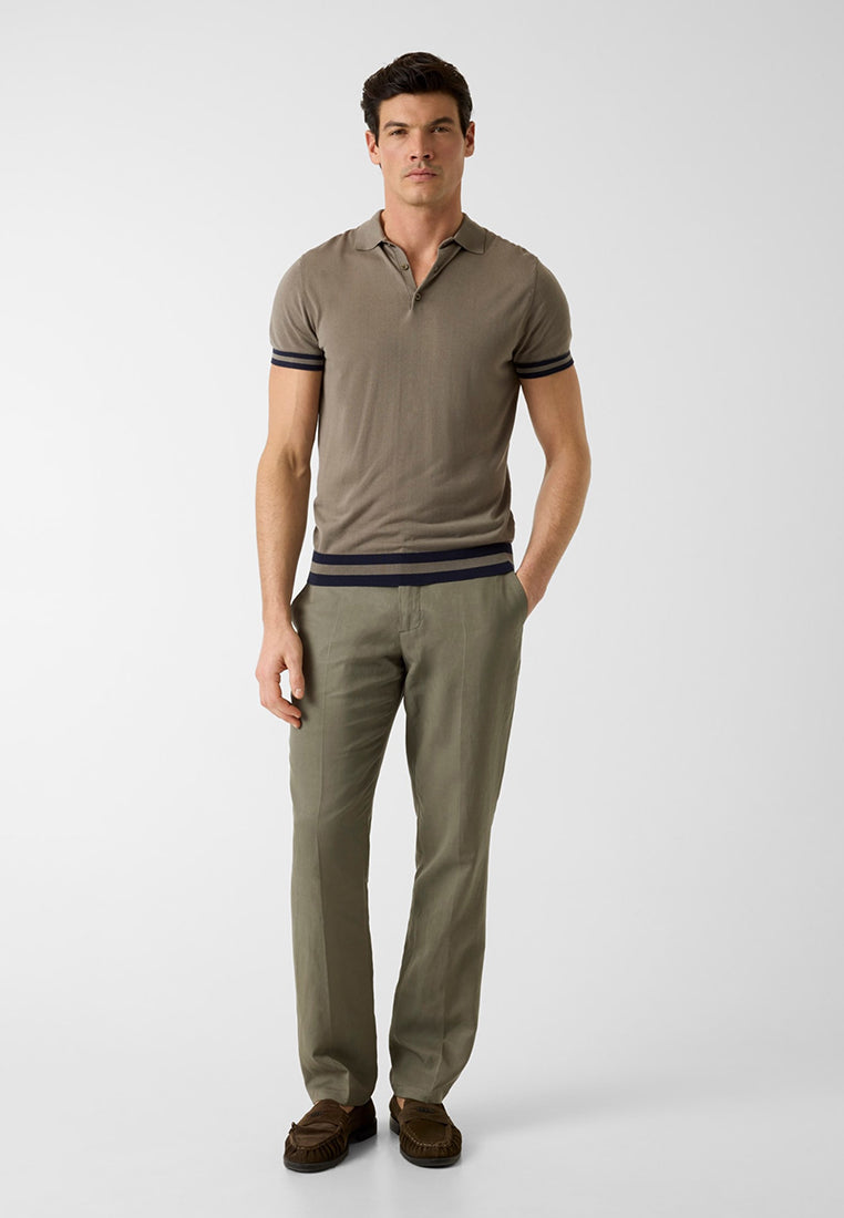 Larry Polo Shortsleeves Sweater