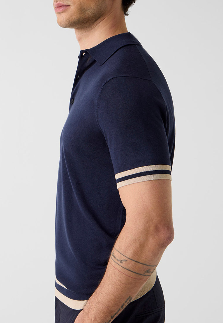 Larry Polo Shortsleeves Sweater